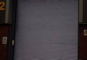 Industrial bay 2 roller shutter door
